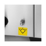 Dynamic EG-820D-2 Ηλεκτρικό πλατώ χρωμίου με μισή επιφάνεια λεία και μισή ραβδωτή ICS-300.0608