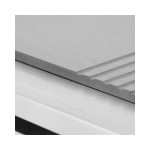 Dynamic EG-820D-2 Ηλεκτρικό πλατώ χρωμίου με μισή επιφάνεια λεία και μισή ραβδωτή ICS-300.0608