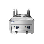 Dynamic EPC-4 βραστήρας ζυμαρικών με 2 βρυσάκια αποστράγγισης και 4 κάδους βρασμού ICS-300.0746