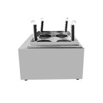 Dynamic EPC-4 βραστήρας ζυμαρικών με 2 βρυσάκια αποστράγγισης και 4 κάδους βρασμού ICS-300.0746