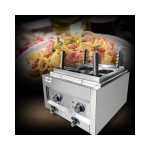 Dynamic EPC-4 βραστήρας ζυμαρικών με 2 βρυσάκια αποστράγγισης και 4 κάδους βρασμού ICS-300.0746