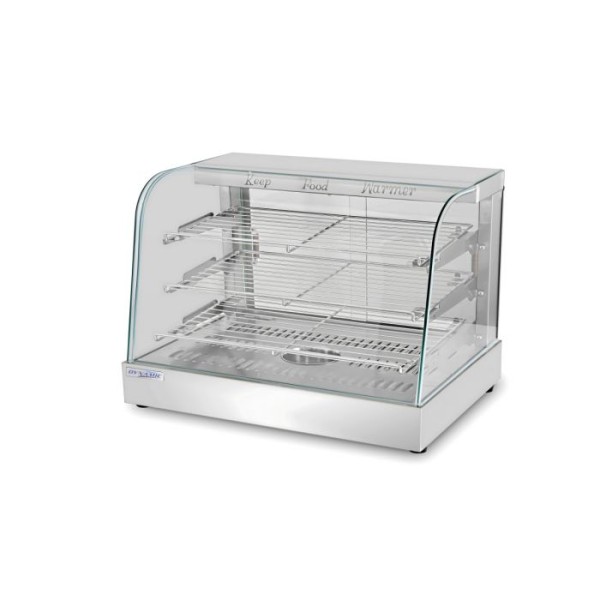 Dynamic FDW-702 Θερμαινόμενη επιτραπέζια βιτρίνα 1200W με 3 ράφια ICS-300.0924