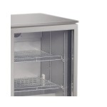 Dynamic GN-126L Back Bar Cooler Ψυγείο Inox με 1 ανοιγόμενη πόρτα, 250W ICS-300.0905