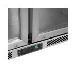 Dynamic GN-220L Ψυγείο Back Bar Cooler Inox με 2 ανοιγόμενες πόρτες 280W ICS-300.0906