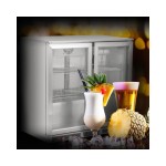 Dynamic GN-220L Ψυγείο Back Bar Cooler Inox με 2 ανοιγόμενες πόρτες 280W ICS-300.0906