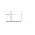 Dynamic GN-320HS Ψυγείο Back Bar Cooler με 3 συρόμενες πόρτες ICS-300.0903