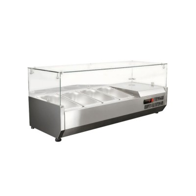 Dynamic GN-1130SB Salad bar ψυχόμενη επιτραπέζια βιτρίνα 42Lt με 4 θέσεις ICS-300.0931