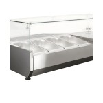Dynamic GN-1130SB Salad bar ψυχόμενη επιτραπέζια βιτρίνα 42Lt με 4 θέσεις ICS-300.0931
