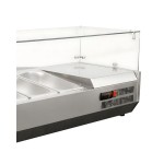 Dynamic GN-1480SB Salad bar ψυχόμενη επιτραπέζια βιτρίνα 62Lt με 6 θέσεις ICS-300.0933