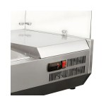Dynamic GN-1830SB Salad bar ψυχόμενη επιτραπέζια βιτρίνα 82Lt με 8 θέσεις ICS-300.0935