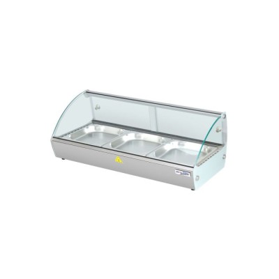 Dynamic RTF3 Θερμαινόμενη επιτραπέζια βιτρίνα 51Lt και 3 θέσεις ICS-300.0927