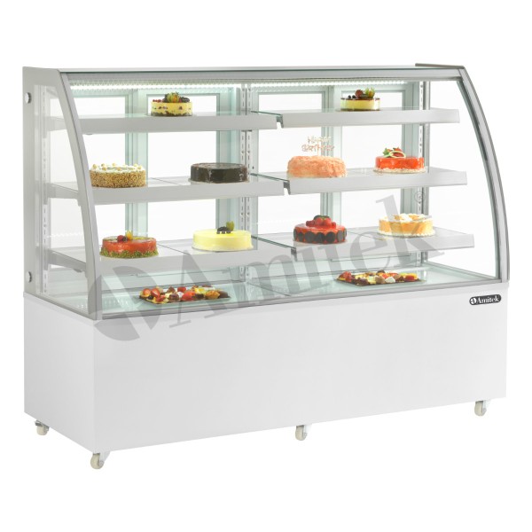 Ψυχόμενη Βιτρίνα Ζαχαροπλαστικής TIFFANY 1830 183Χ68Χ141