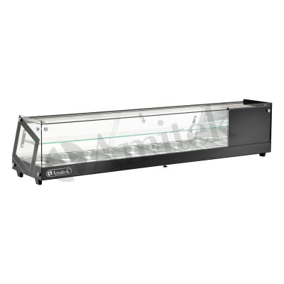 Ψυχόμενη Βιτρίνα Tapas AK813VTB 176X40X38