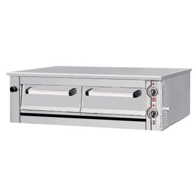 Φούρνος πίτσας διπλός με πυρίμαχη πλάκα F135 135χ99χ44cm NR-F135KER