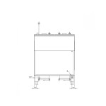 Φριτέζα αυτόματη ηλεκτρική επιδαπέδια TouchFry 40x70x90 εκ F1874 ETDP