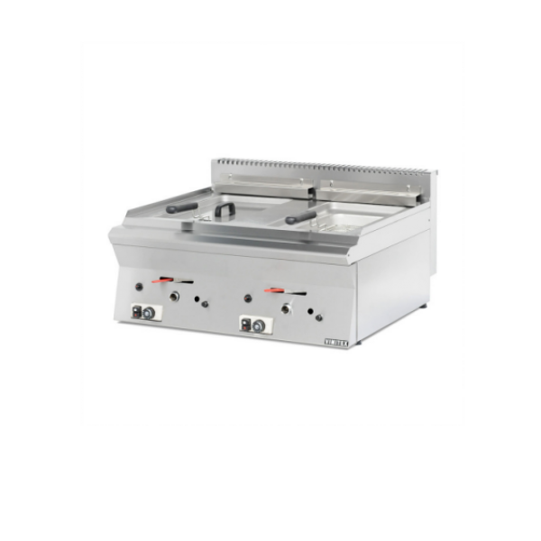 Φριτέζα αερίου επιτραπέζια 16/20 lt 80X70X30 εκ VMX-F2