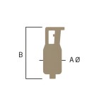 Fama 450VV Μοτέρ Μίξερ Χειρός-Ραβδομπλέντερ ICS-061.0021