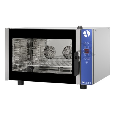 Κυκλοθερμικός Φούρνος για 4 ταψιά GN1/1 ή 60x40 με αναλογικά χειριστήρια AWD40 italy 87Χ74Χ57