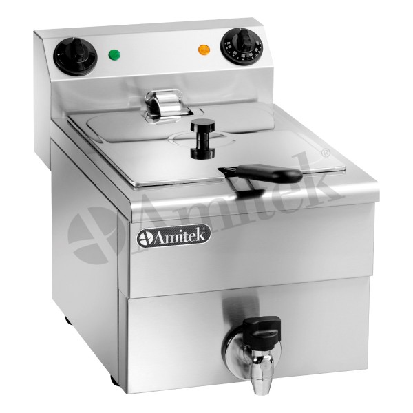 Ηλεκτρική φριτέζα, χωρητικότητα λαδιού 10 λίτρα FC10  italy 30Χ48Χ35