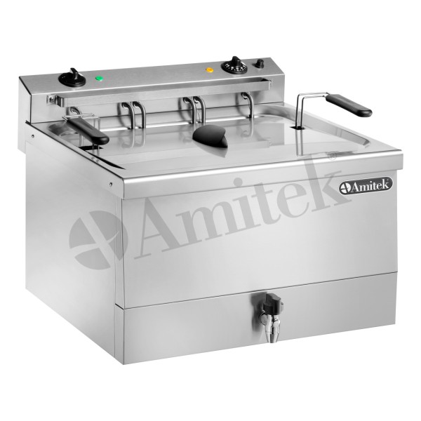 Ηλεκτρική φριτέζα, χωρητικότητα λαδιού 18 λίτρα FC18 italy 60Χ57Χ48