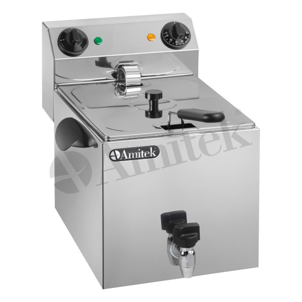 Ηλεκτρική φριτέζα, χωρητικότητα λαδιού 6 λίτρα FE8R  italy 34Χ43Χ36