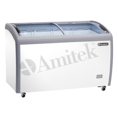 Ψυγείο-καταψύκτης με γυάλινες πόρτες AX400CFG ENERGY CLASS B 126Χ71Χ88