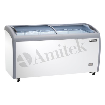 Ψυγείο-καταψύκτης με γυάλινες πόρτες AX500CFG 153Χ71Χ88