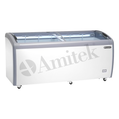 Ψυγείο-καταψύκτης με γυάλινες πόρτες AX600CFG ENERGY CLASS B 180Χ71Χ88