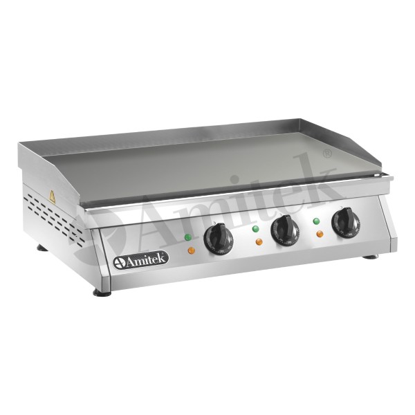 Ηλεκτρικό Πλατό, λεία επιφάνεια Ψησίματος FT3L italy 84Χ50Χ20