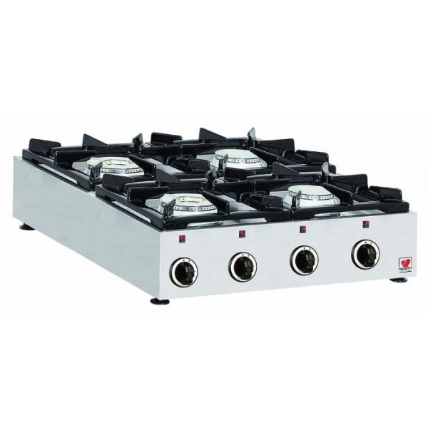 Επιτραπέζια Εστία αερίου 62,5x70x16 cm NR-GASE24