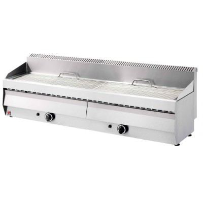 Επιτραπέζια Σουβλακιέρα αερίου διπλή 141x42x30(46)cm NR-GR150