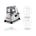 Μπιφτεκομηχανή χειροκίνητη HF-130 Sirman ICS-020.0441