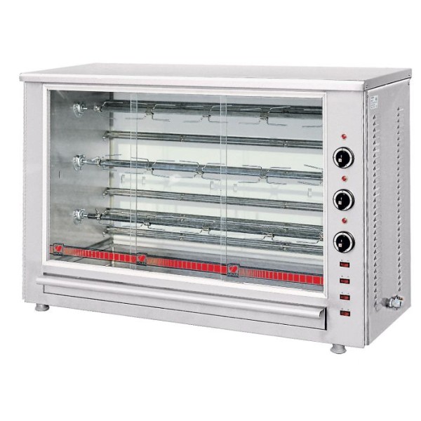 Αρνιέρα ηλεκτρική με 3 σούβλες 145X60X100 NR-HK3A