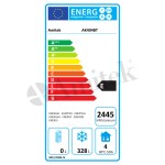 Ψυγείο με στατική ψύξη συντήρησηAK404BT 680x710x2010h  ENERGY CLASS E