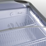 Ψυγείο-καταψύκτης με γυάλινες πόρτες AX500CFG 153Χ71Χ88