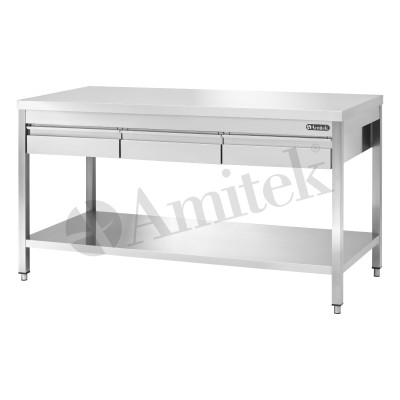 Τραπέζι Κέντρου με Συρτάρια TDB127 VT 1200x700x850mm