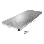 Ανοξείδωτο Ράφι με 4 Ράφια SCA165A VH + GSA180 VH 1600x500x1800mm