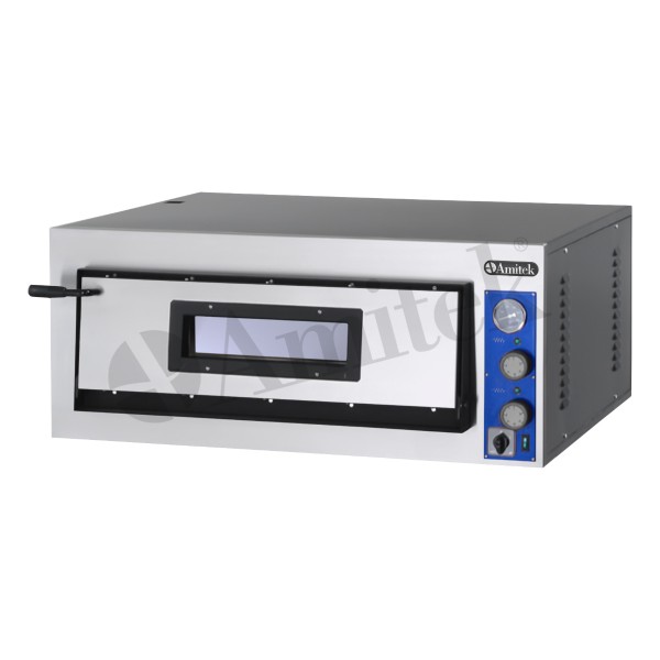 Ηλεκτρικός Φούρνος Πίτσας με Μονό Θάλαμο Ψησίματος 9000Watt ΚΤ6 italy 101Χ121Χ42