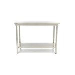 Τραπέζι από ανοξείδωτο χάλυβα 60x70cm Ρυθμιζόμενο ύψος MAX-09364000