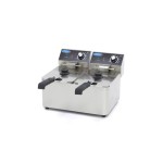 Φριτέζα ηλεκτρική επιτραπέζια διπλή 2 x 4L - Διπλό καλάθι 45Χ38.5Χ31.5 MAX-09365212