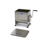 Επαγγελματικό ζυμωτήριο κρεάτων χειροκίνητο επιτραπέζιο 30 λιτρων ενός άξονα 45,5Χ38,5Χ35,5 εκ MAX-09300442