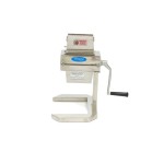 Επαγγελματική επιτραπέζια σνιτζελομηχανή χειροκίνητη 27 x 2 - 125 χιλ 24,5χ32χ43,5 εκ MAX-09368100