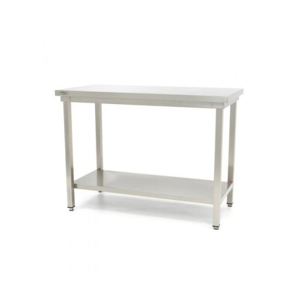 Τραπέζι από ανοξείδωτο χάλυβα 140x60cm Ρυθμιζόμενο ύψος MAX-09300962