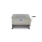 Επαγγελματικό ζυμωτήριο κρεάτων χειροκίνητο επιτραπέζιο 60 λίτρων δύο άξονων 59,5Χ48,5Χ38,5 εκ MAX-09368003