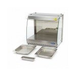 Επαγγελματική ηλεκτρική βιτρίνα θερμαινόμενη επιτραπέζια 2ΧGN 1/2 56Χ44Χ52 εκ MAX-09400750