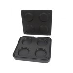 Στρογγυλή φόρμα για Βάφλες 124/100mm 4 τεμαχίων MAX-09374314