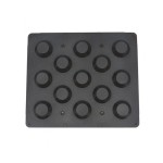 Στρογγυλή φόρμα για Βάφλες 69/43mm 13 τεμαχίων MAX-09374309