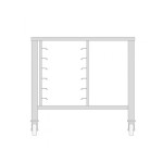 Τραπέζι με ρόδες για φούρνο 7X 1/1 GN MAX-08562305