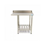 Τραπέζι πλυντηρίου πιάτων με πλάτη 90x75cm Δεξί MAX-09201038