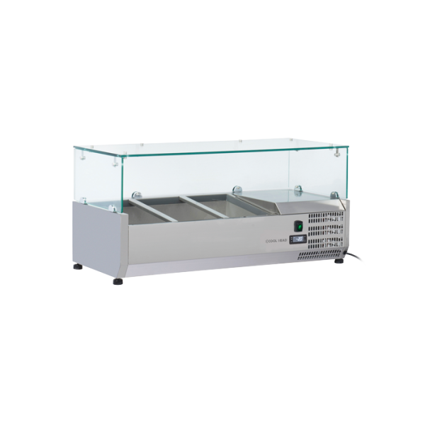 Ψυγείο σαλατών VRX 10/38 (Λεκανάκια GN 1/3)